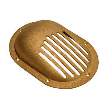 GROCO SC-1000 Bronze Clam Shell Pick-Up Hull Strainer, for 1" Thru-Hulls