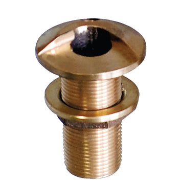 GROCO 1" Bronze High Speed Thru-Hull Fitting with Nut