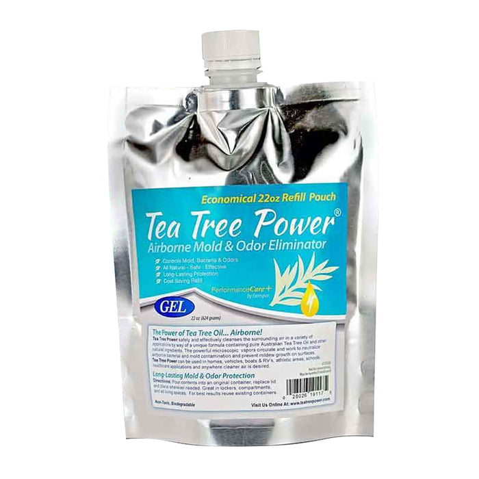 Forespar Tea Tree Power Odor Eliminator Refill Pouch, 22 oz.