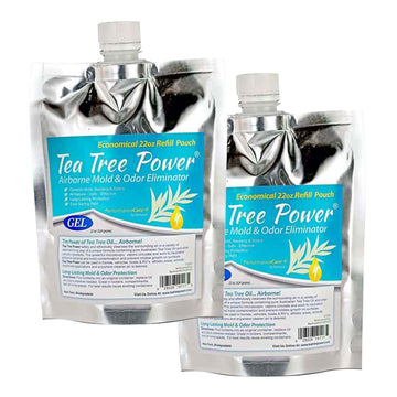 Forespar Tea Tree Power Odor Eliminator Refill Pouches, 44 oz