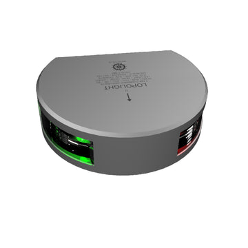 Lopolight Series 201-004 LED Port and Starboard Navigation Light, 2NM, Vertical Mount