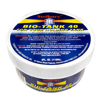 Sudbury Bio-Tank 40 Holding Tank Treatment, 4 oz