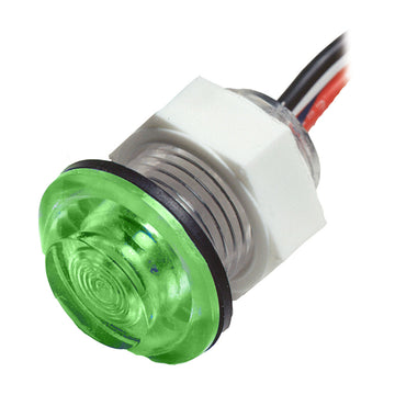 Innovative Lighting LED Bulkhead Livewell Light, Green, 100,000 Hr. Life