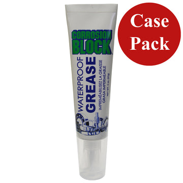Corrosion Block High Performance Waterproof Grease, 2 oz. Tube, Case of 24