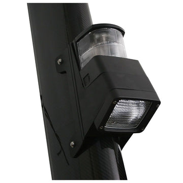 Hella Marine Halogen 8504 Series Masthead/Floodlight Lamp, 3NM, IPX4, Black