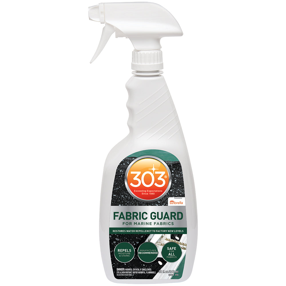 303 Marine Fabric Guard, 32 oz - Water & Stain Repellent Fabric Protector