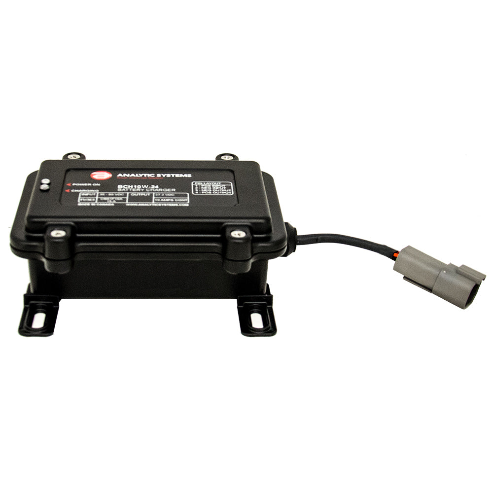 Analytic Systems BCH10W-24 Waterproof DC Battery Charger, 24V Output