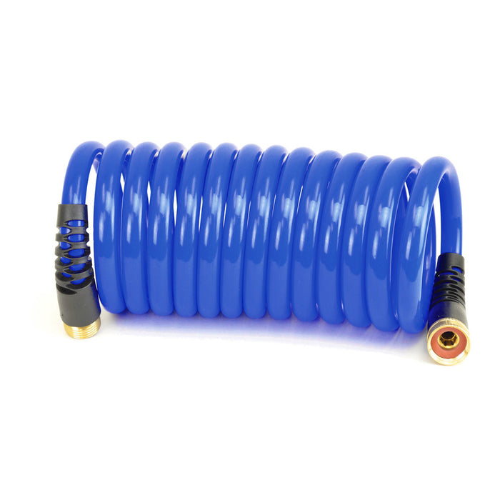 HoseCoil PRO 15 ft. 1/2 in. ID High-Pressure Coiled Hose