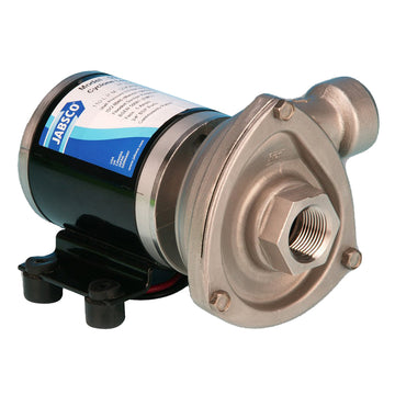Jabsco Low Pressure Cyclone Pump, 24V, 29.7 GPM – 316 Stainless Steel
