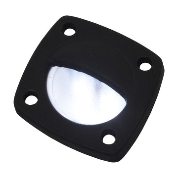 Sea-Dog LED Utility Light, White LED with Black Faceplate, 12V