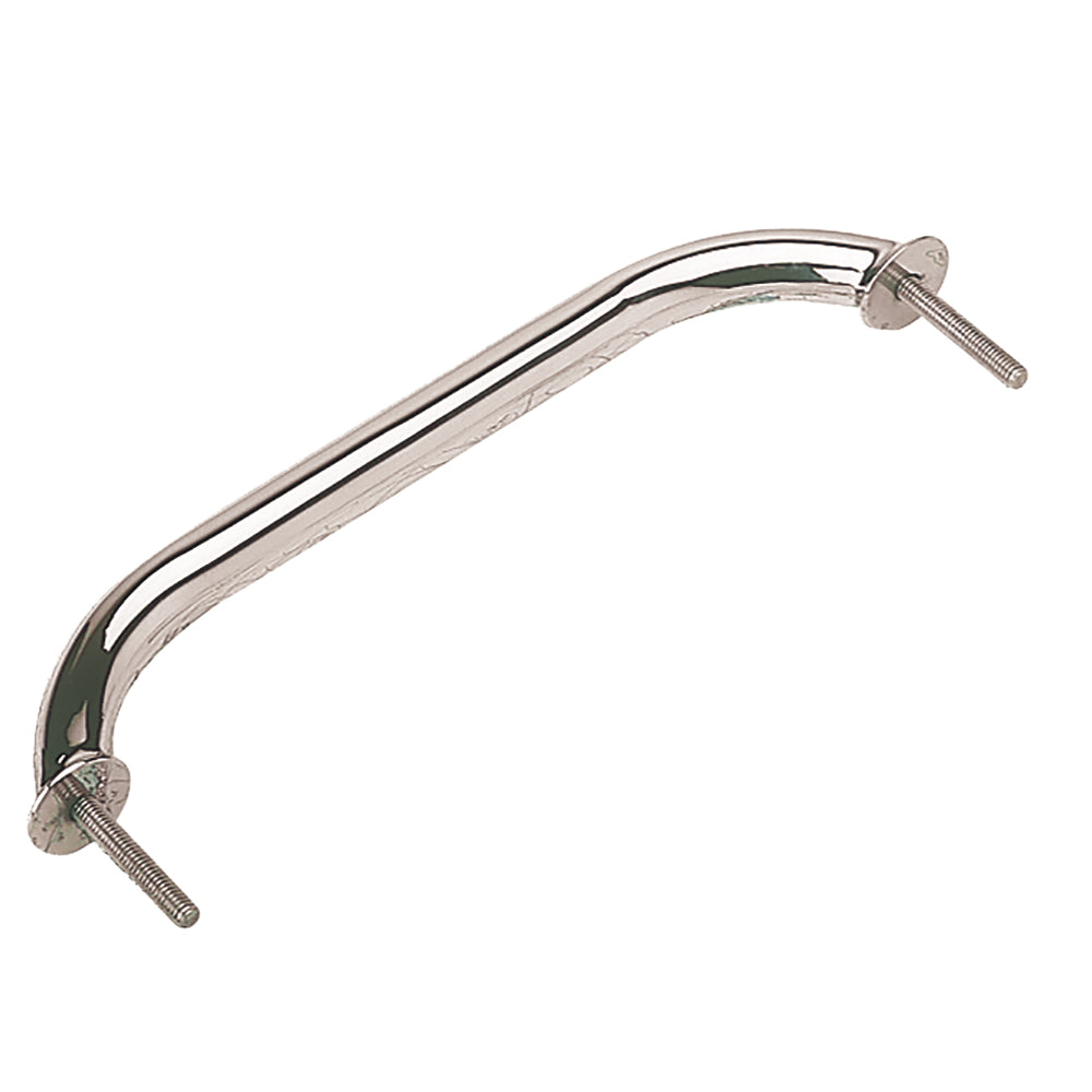Sea-Dog 10 in. Stainless Steel Stud Mount Flanged Hand Rail