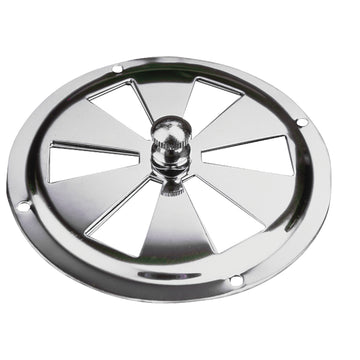 Sea-Dog Stainless Steel Butterfly Vent with Center Knob, 5-Inch