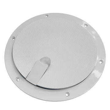 Sea-Dog Pop-Out Textured Deck Plate, 8" – White, UV Stabilized