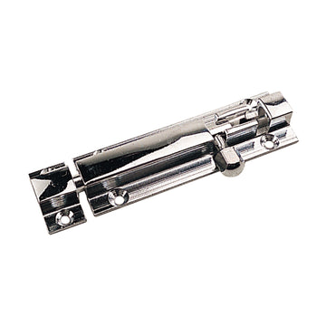 Sea-Dog Barrel Bolt, Chrome Plated Brass, 2 in.