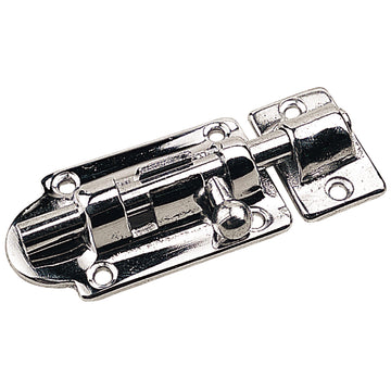 Sea-Dog Barrel Bolt, Chrome Plated Sand Cast Brass, 2-7/8 inch