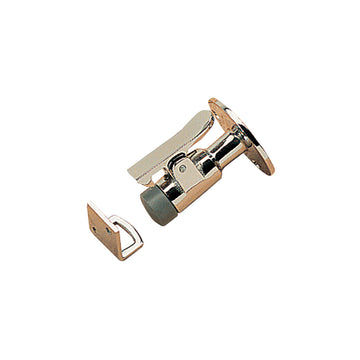 Sea-Dog 2" Door Stop & Catch, Chrome Plated Sand Cast Brass
