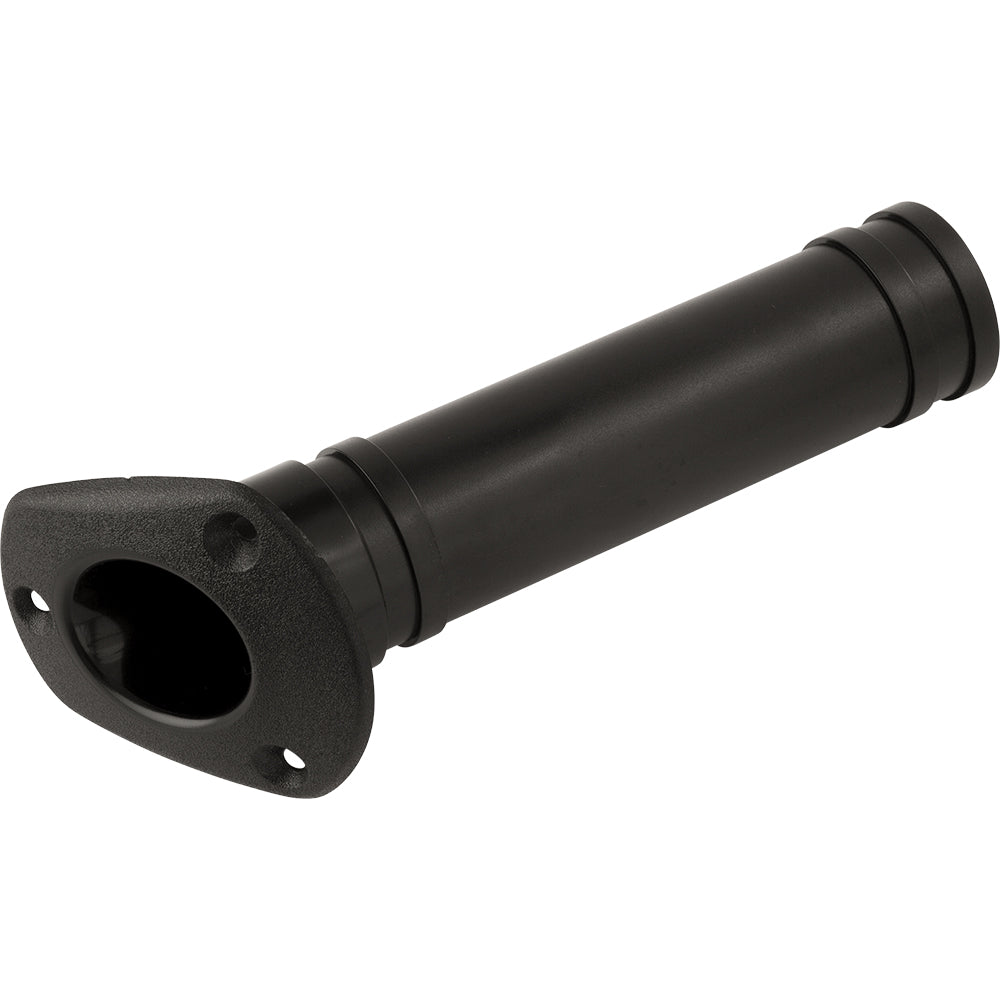 Sea-Dog 30° Flush Mount Rod Holder, 1-5/8" ID, Black ABS