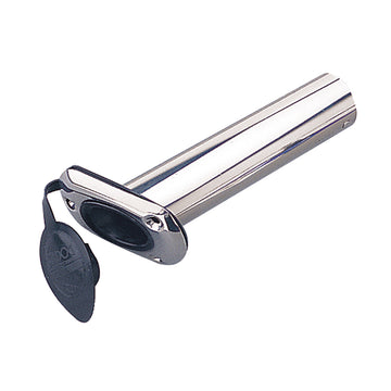 Sea-Dog Stainless Steel Flush Mount Rod Holder with Cap, 30° Angle
