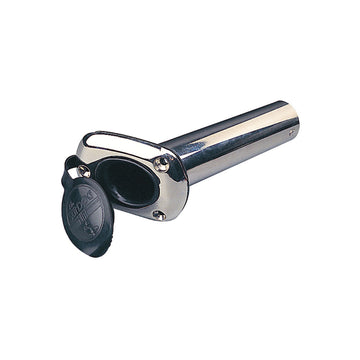 Sea-Dog Cast Stainless Steel Flush Mount Rod Holder w/Cap, 30° Angle