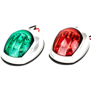 Sea-Dog White LED Navigation Lights, Port & Starboard, 2NM USCG Approved