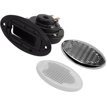 Sea-Dog Drop-In Hidden Horn V.1 with Grills, 106dB 12V