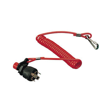 Sea-Dog Universal Safety Kill Switch with Lanyard, 12V 5A