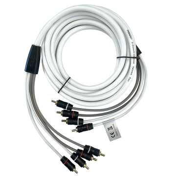 Fusion 4-Channel RCA Audio Cable, 12 ft. – Marine Grade