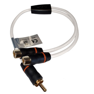 Fusion 010-12896-00 RCA Cable Splitter, 1 Male to 2 Female, 1'