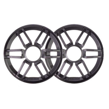 Fusion XS Series 6.5" Sports Gray Speaker Grilles (Pair) - Marine-Ready