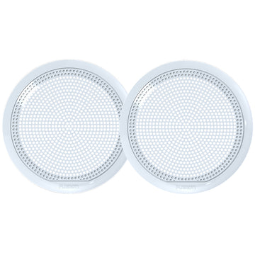 Fusion EL-X651W 6.5" Classic White Marine Speaker Grilles (Pair)