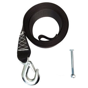 Rod Saver PWC Winch Strap Replacement, 12' – Made in USA