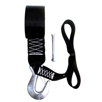 Rod Saver PWC Winch Strap Replacement w/Soft Hook, 12-Foot, 7,000 lb Capacity