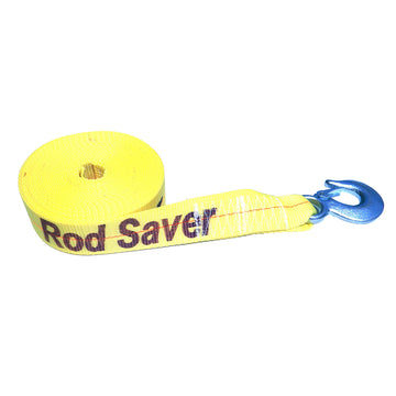 Rod Saver Heavy-Duty Replacement Winch Strap, 2 in. x 25 ft., Yellow