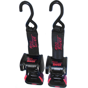 Rod Saver RT40 Retractable Transom Tie-Down, 40"-48", 1800 lb Capacity, Pair
