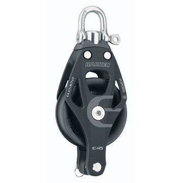 Harken 45mm Single Element Block with Swivel & Becket, 700kg MWL