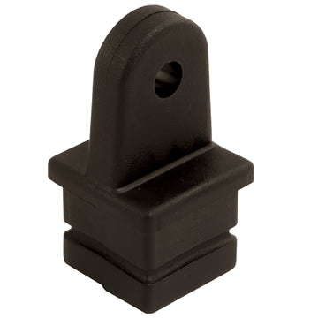 Sea-Dog Nylon Square Tube Top Insert, 1" Black, UV Stabilized