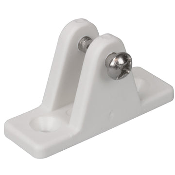 Sea-Dog Nylon Deck Hinge, White – UV Stabilized, 3/16" Pin