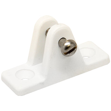 Sea-Dog Nylon Angled Deck Hinge, White, 3/16 in. Pin