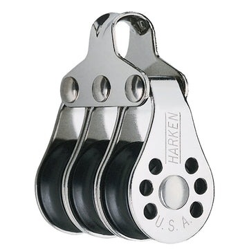 Harken 22mm Triple Micro Block, Low-Friction Delrin Ball Bearings