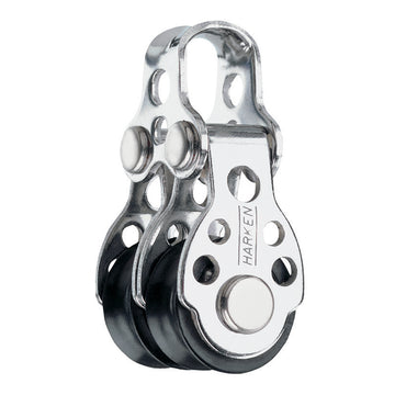 Harken 16mm Double Block, 450lb MWL, Stainless Steel Ball Bearings