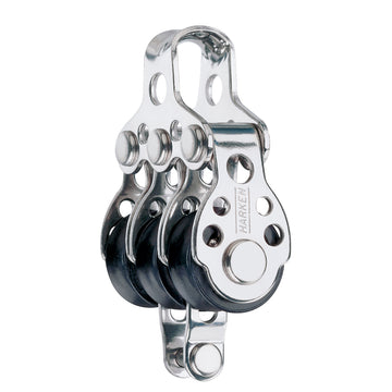 Harken 16mm Triple Block with Becket, 700lb MWL, Stainless Steel Bearings