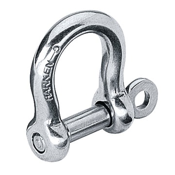 Harken 2131 4mm Shallow Bow Shackle, 810lb Max Load