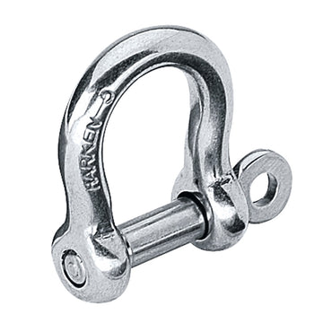 Harken 2132 5mm Shallow Bow Shackle, Forged Stainless Steel, 540kg MWL