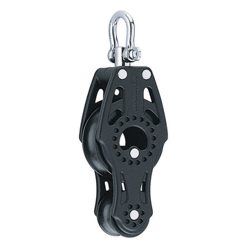 Harken 40mm Carbo Air Fiddle Block w/Swivel, 485 lb Max Load