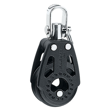Harken 29mm Carbo Air Block, Single with Swivel – 330lb MWL