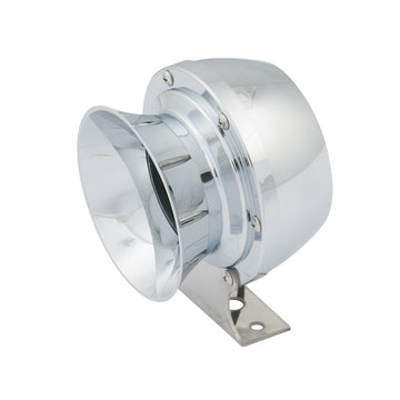 Marinco 12V International Shorty Horn, 123dB Chrome