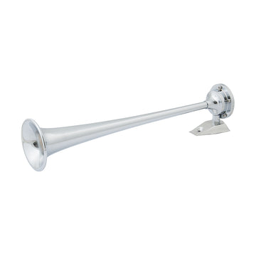 Marinco 12V Chrome Plated Single Trumpet Air Horn, 120dB, ABYC/NMMA Compliant