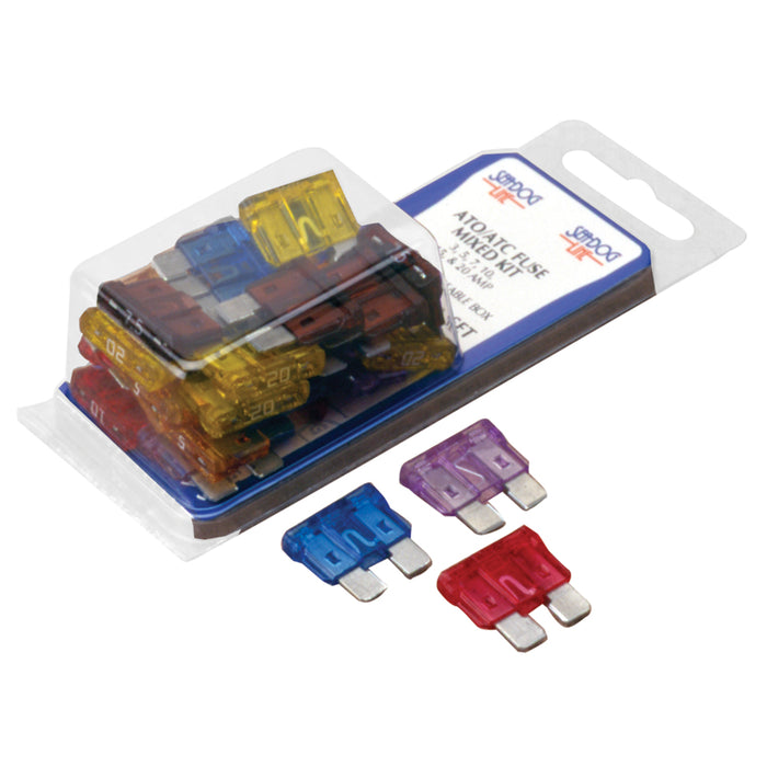 Sea-Dog ATO/ATC Style Mixed Fuse Kit, 30-Piece