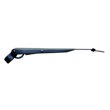 Marinco Deluxe Adjustable Wiper Arm, 10"-14" Black Stainless Steel