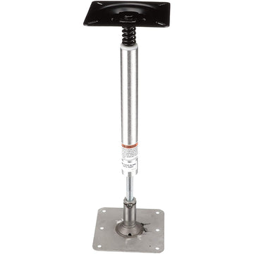 Attwood SWIVL-EZE Lock'N-Pin Pedestal Kit, 13" Post, 7"x7" Stainless Steel Base